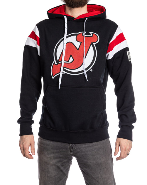 Sweat à Capuche New Jersey Devils – Taille M, Noir, Neuf Avec étiquette Fanatics