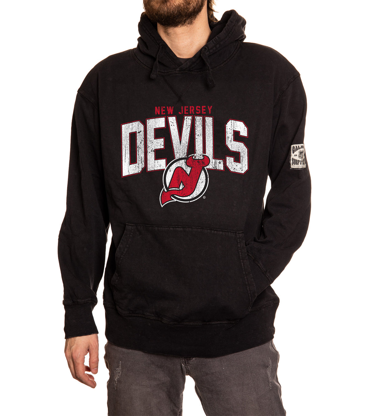 New Jersey Devils Acid Wash Hoodie