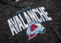 Load image into Gallery viewer, Colorado Avalanche Acid Wash Crop Top
