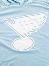 Load image into Gallery viewer, St. Louis Blues Hooded Rashguard with UV Protection
