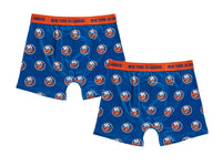 Load image into Gallery viewer, Men&#39;s New York Islanders All Over Boxer Briefs - 2 Pack Underwear
