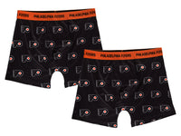 Load image into Gallery viewer, Men&#39;s Philadelphia Flyers All Over Boxer Briefs - 2 Pack Underwear
