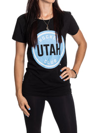 Load image into Gallery viewer, Utah Hockey Club Women&#39;s&#39; crewneck T-shirt
