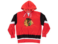 Load image into Gallery viewer, Chicago Blackhawks Hockey Lace Hoodie
