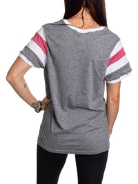 Load image into Gallery viewer, Chicago Blackhawks Ladies Loose Fit Varsity Style Retro Lounge T-Shirt
