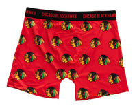 Load image into Gallery viewer, Men&#39;s Chicago Blackhawks Premium Boxer Briefs - 2 Pack Underwear
