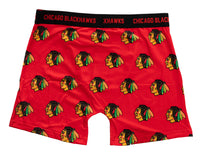 Load image into Gallery viewer, Men&#39;s Chicago Blackhawks Premium Boxer Briefs - 2 Pack Underwear
