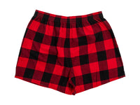 Load image into Gallery viewer, Chicago Blackhawks Buffalo Plaid Flannel Boxers-2 pack
