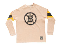 Load image into Gallery viewer, Boston Bruins Long Sleeve Waffle Crewneck
