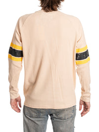Load image into Gallery viewer, Boston Bruins Long Sleeve Waffle Crewneck
