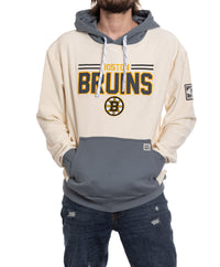 Load image into Gallery viewer, Boston Bruins NHL Unisex Reverse Terry Retro Premium Hoodie
