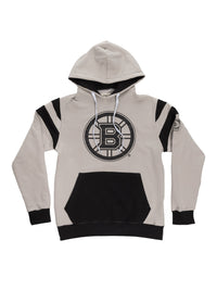 Load image into Gallery viewer, NHL Boston Bruins Grey Scale Varsity Hoodie
