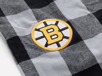 Load image into Gallery viewer, Boston Bruins Buffalo Plaid Flannel PJ pants
