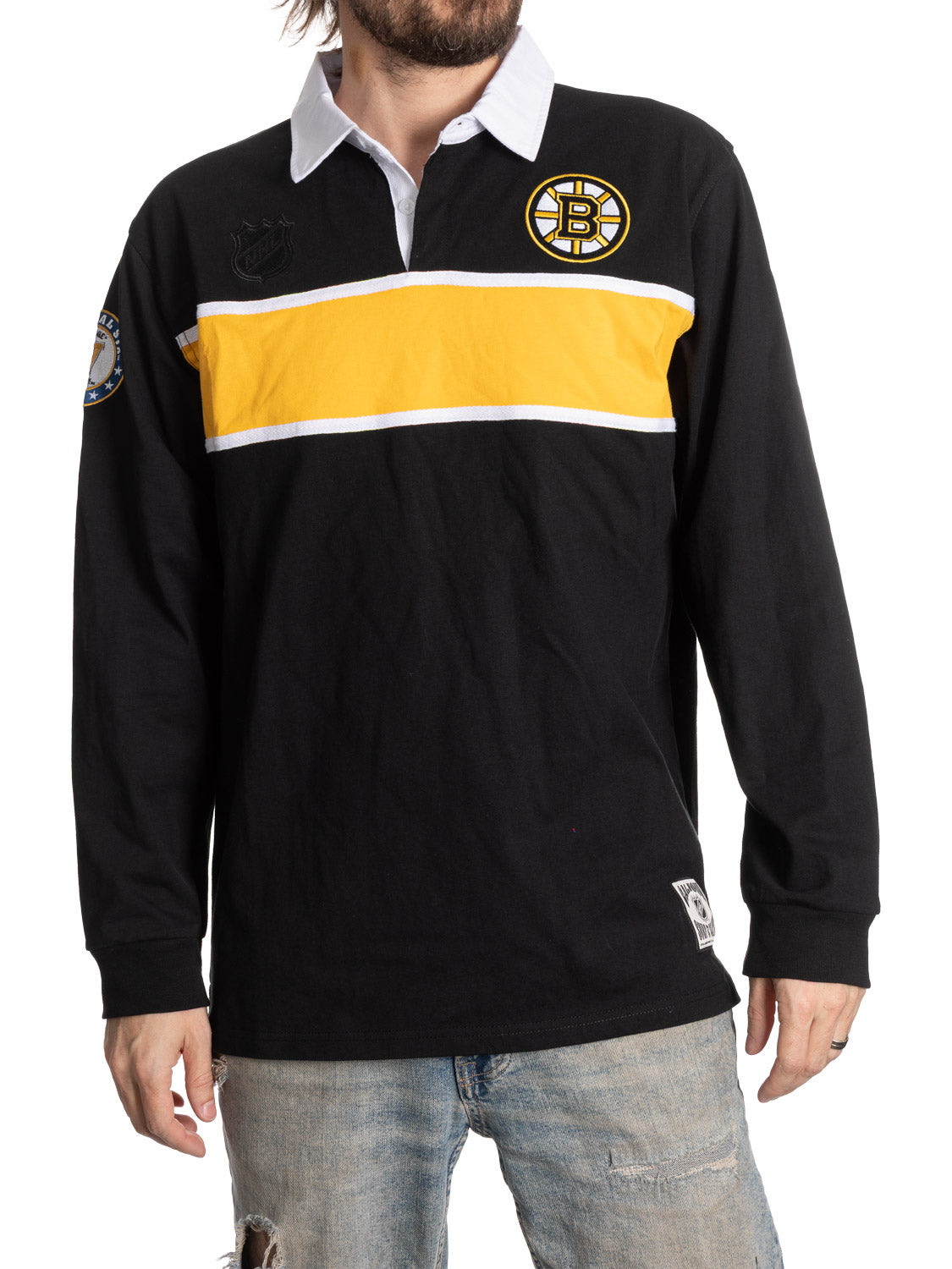 Boston Bruins Rugby Shirt-Presale