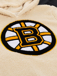 Load image into Gallery viewer, NHL Boston Bruins Ladies Sherpa Hoodie
