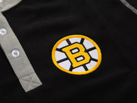 Load image into Gallery viewer, Boston Bruins Waffle Henley Shirt
