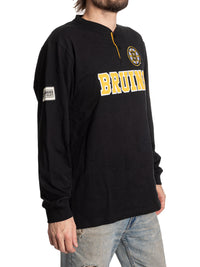 Load image into Gallery viewer, Boston Bruins Long Sleeve Henley
