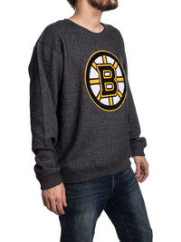 Load image into Gallery viewer, Boston Bruins NHL Unisex Cabin Crew Neck Sweater with Chenille logo
