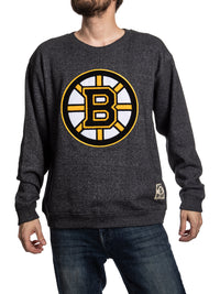 Load image into Gallery viewer, Boston Bruins NHL Unisex Cabin Crew Neck Sweater with Chenille logo
