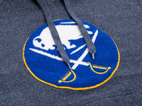 Load image into Gallery viewer, Buffalo Sabres Unisex Nantucket Hoodie with Chenille Logo Crest

