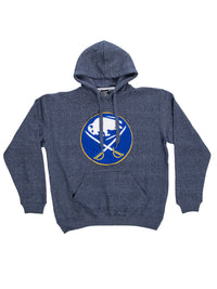 Load image into Gallery viewer, Buffalo Sabres Unisex Nantucket Hoodie with Chenille Logo Crest
