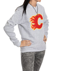Load image into Gallery viewer, Calgary Flames NHL Unisex Cabin Crew Neck Sweater
