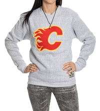 Load image into Gallery viewer, Calgary Flames NHL Unisex Cabin Crew Neck Sweater
