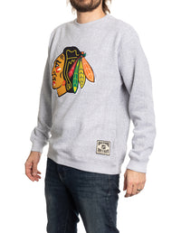 Load image into Gallery viewer, Chicago Blackhawks NHL Unisex Cabin Crew Neck Sweater
