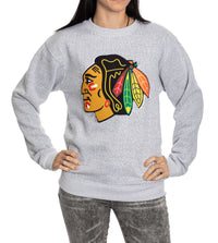 Load image into Gallery viewer, Chicago Blackhawks NHL Unisex Cabin Crew Neck Sweater
