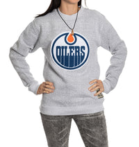Load image into Gallery viewer, Edmonton Oilers NHL Unisex Cabin Crew Neck Sweater
