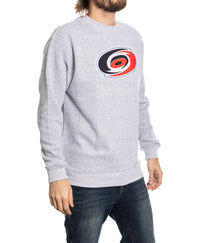 Load image into Gallery viewer, Carolina Hurricanes NHL Unisex Cabin Crew Neck Sweater
