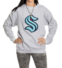 Load image into Gallery viewer, Seattle Kraken NHL Unisex Cabin Crew Neck Sweater

