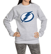 Load image into Gallery viewer, Tampa Bay Lightning NHL Unisex Cabin Crew Neck Sweater
