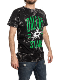 Load image into Gallery viewer, Dallas Stars Crystal Tie Dye T-Shirt
