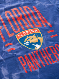 Load image into Gallery viewer, Florida Panthers Crystal Tie Dye T-Shirt
