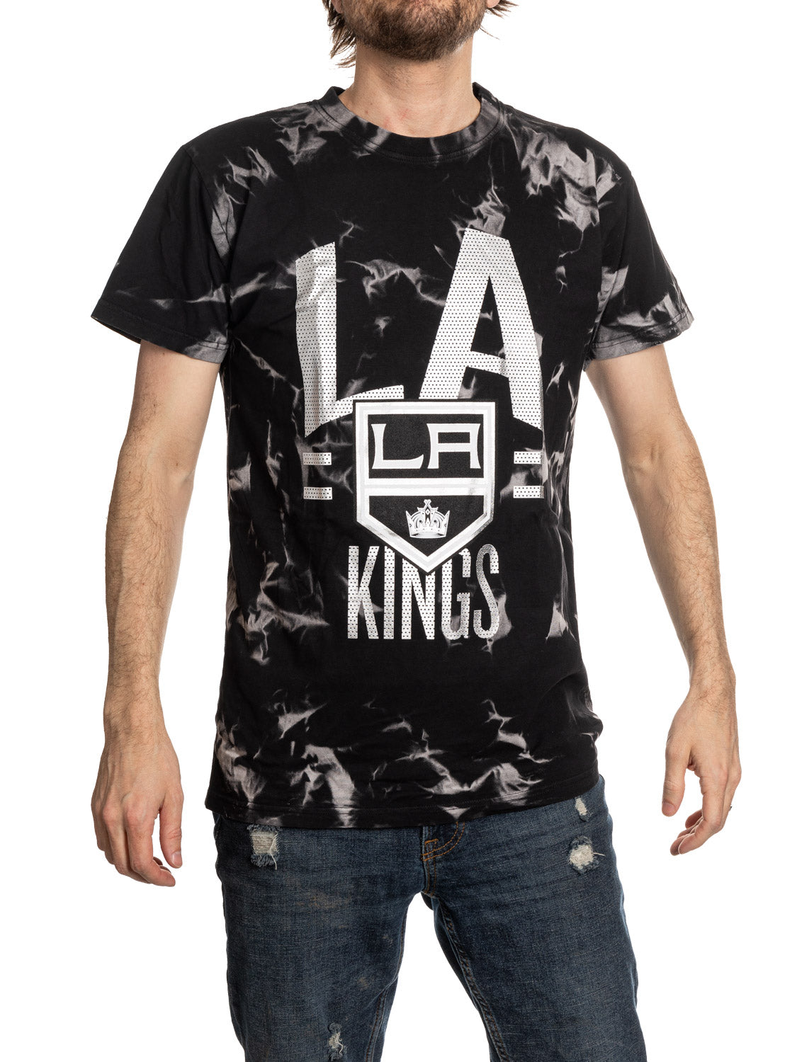 Los Angeles Kings Crystal Tie Dye T-Shirt