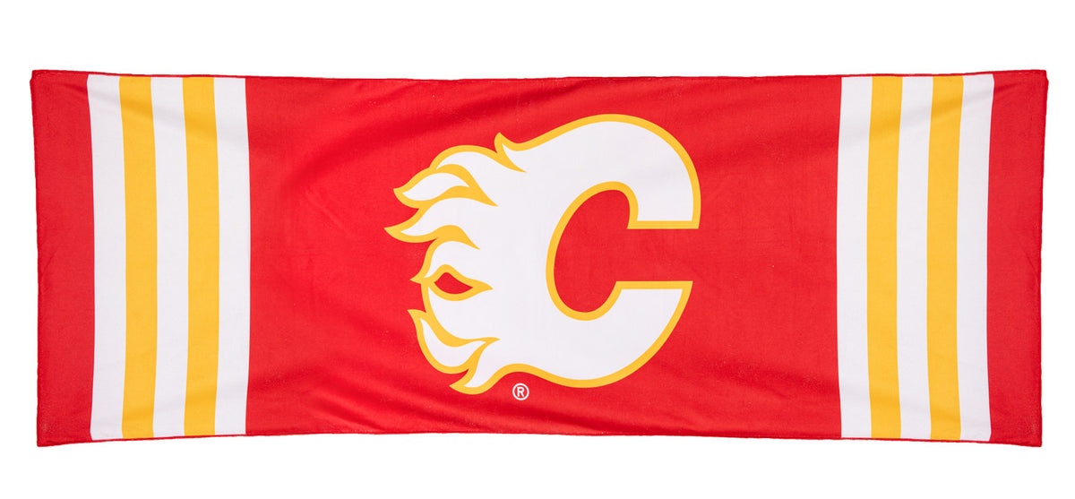 Calgary Flames Oversized Beach Towel