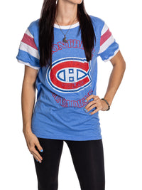 Load image into Gallery viewer, Montreal Canadiens Ladies Loose Fit Varsity Style Retro Lounge T-Shirt
