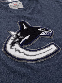 Load image into Gallery viewer, Vancouver Canucks NHL Unisex Cabin Crew Neck Sweater with Chenille logo
