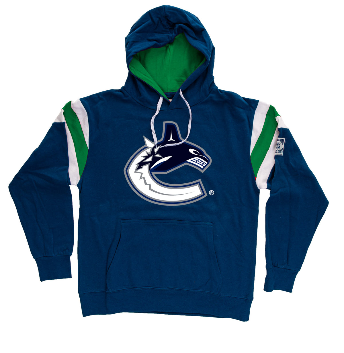 Vancouver Canucks Varsity Retro Style Hoodie