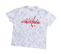 Load image into Gallery viewer, Premium Washington Capitals Blue Tie Dye Oversized Women&#39;s T-Shirt
