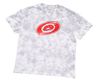 Load image into Gallery viewer, Premium Carolina Hurricanes Grey Tie Dye Oversized Women&#39;s T-Shirt
