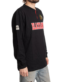 Load image into Gallery viewer, NHL Chicago Blackhawks Long Sleeve Henley
