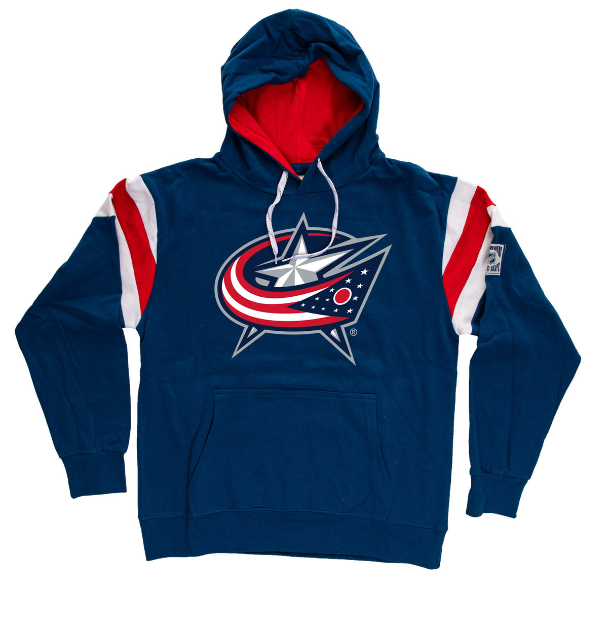 Columbus Blue Jackets Varsity Retro Style Hoodie