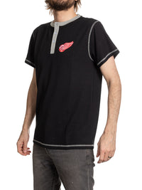 Load image into Gallery viewer, Detroit Red Wings Waffle Henley Shirt
