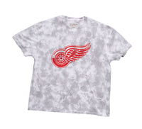 Load image into Gallery viewer, Premium Detroit Red Wings Grey Tie Dye Oversized Women&#39;s T-Shirt
