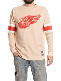 Load image into Gallery viewer, Detroit Red Wings Long Sleeve Waffle Crewneck
