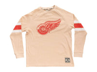 Load image into Gallery viewer, Detroit Red Wings Long Sleeve Waffle Crewneck
