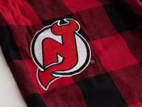 Load image into Gallery viewer, New Jersey Devils Flannel Buffalo Plaid PJ Pants
