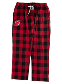 Load image into Gallery viewer, New Jersey Devils Flannel Buffalo Plaid PJ Pants
